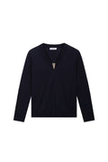 Intarsia Cotton Sweater