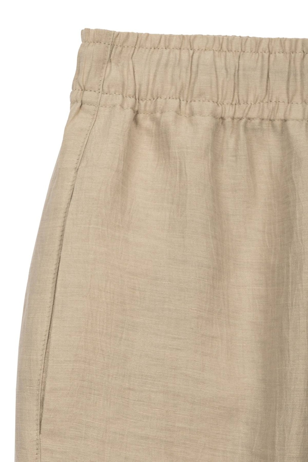 Pantalone cropped con coulisse