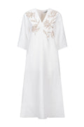 Vestito lungo ricamato