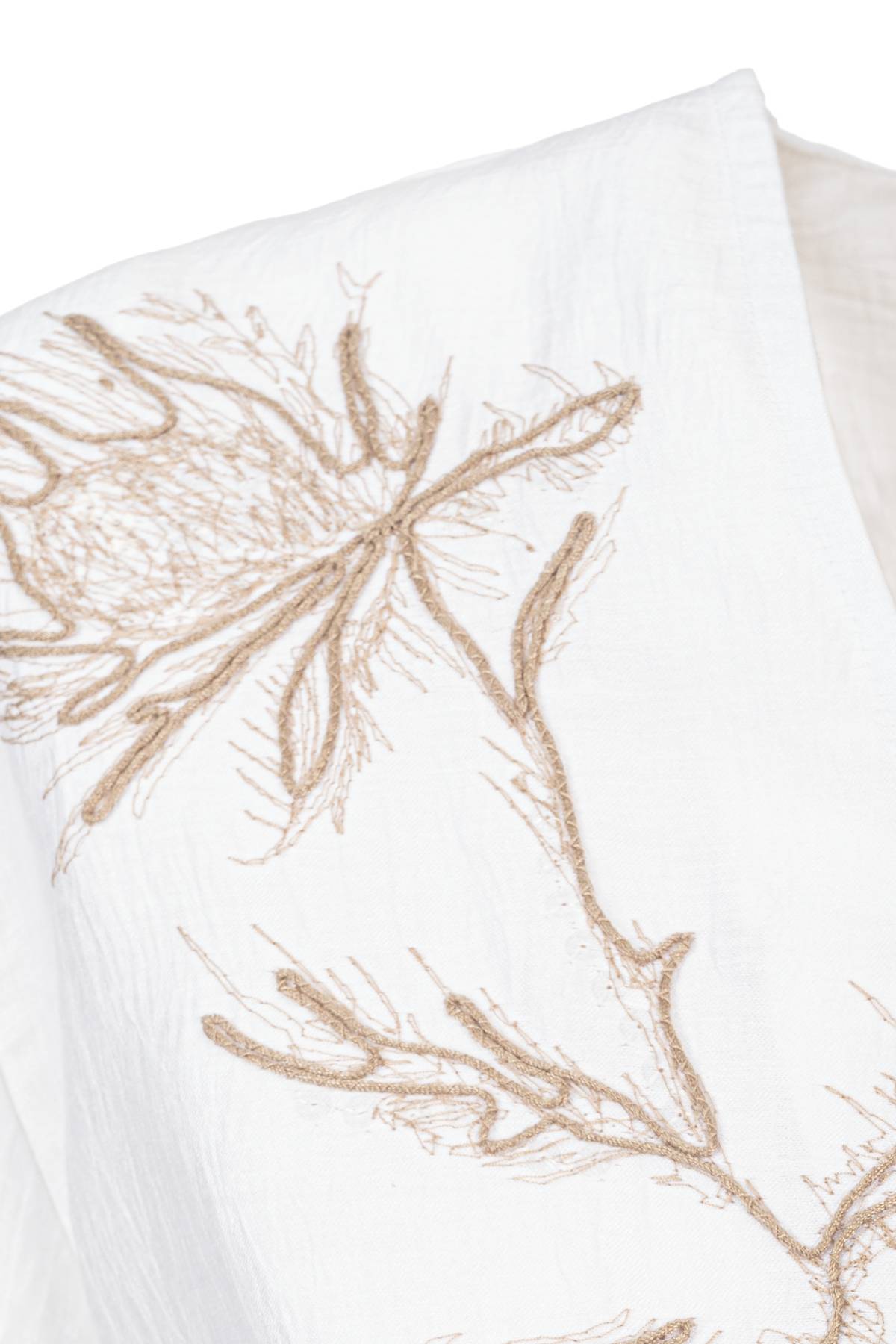 Vestito lungo ricamato