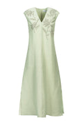 Vestito lungo ricamato