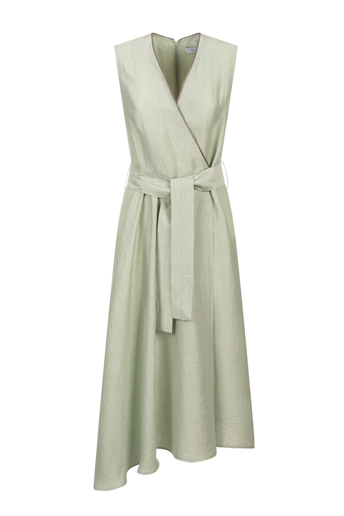 Vestito elegante scollo a V