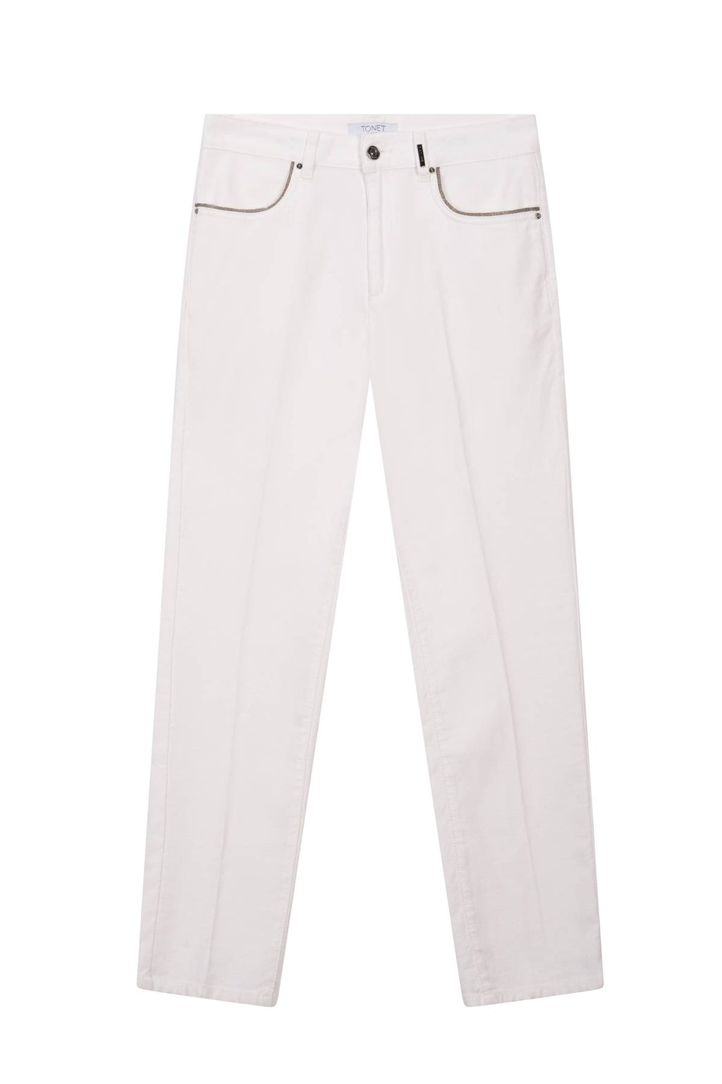 Pantaloni chino in denim