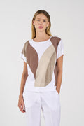 Intarsia T-shirt