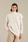 Maglia Over in Cashmere, Seta, Lana