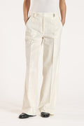 Pantalone in Velluto Gamba Larga